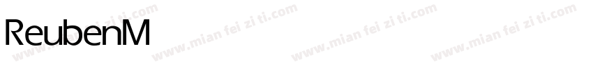 Reuben Medium字体转换